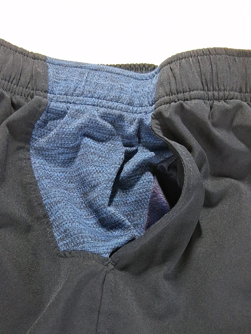 Boys Old Navy Athletic Shorts Size Large (10/12) Navy Blue With Side Pockets